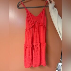 Express Vibrant Red Dress